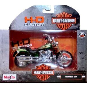Harley Davidson 2004 FXSTDSE CVO Maisto HD‎ Custom Series 37 1:18 Model NIP 2022